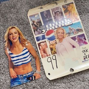 VINTAGE Britney Spears Pepsi ads
